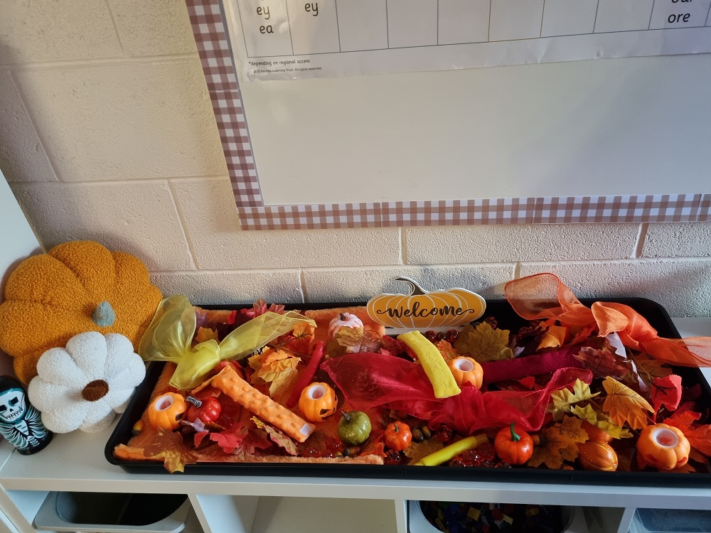 Autumnal Sensory Table